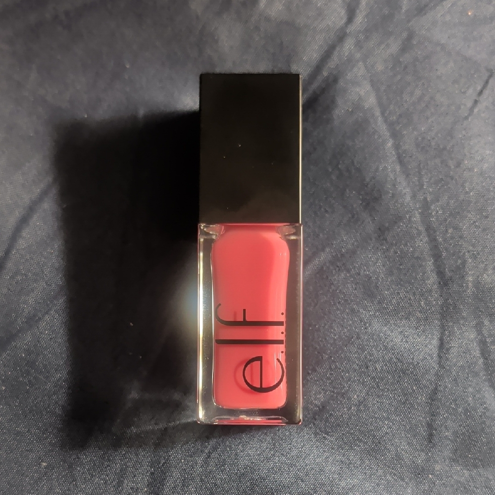 NEW e.l.f. Glow Reviver Plumping Lip Oil - Burst Bubble (Neutral Pink)